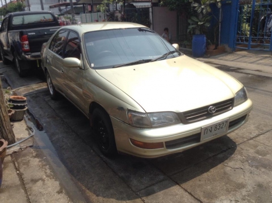 ขายครับ TOYOTA CORONA ท้ายแยก ปี95 เครื่อง 1.6 เกียรธรรมดา เครื่องเกียร ดี ช่วงล่างพอได้ สีได้ ภายในได้ พร้อมใช้ วิ่งไกลได้ ความร้อนจบ เอาไปเก็บบ้างครับ ราคาได้ แค่ 45000 กอล์ฟครับ 085-359-4089 ดูรถสายไหมวงศกครับ ช้าอด