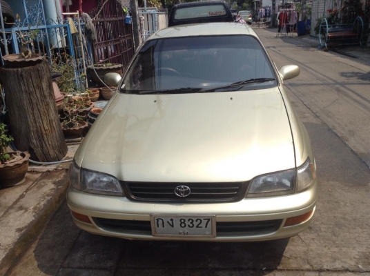 ขายครับ TOYOTA CORONA ท้ายแยก ปี95 เครื่อง 1.6 เกียรธรรมดา เครื่องเกียร ดี ช่วงล่างพอได้ สีได้ ภายในได้ พร้อมใช้ วิ่งไกลได้ ความร้อนจบ เอาไปเก็บบ้างครับ ราคาได้ แค่ 45000 กอล์ฟครับ 085-359-4089 ดูรถสายไหมวงศกครับ ช้าอด