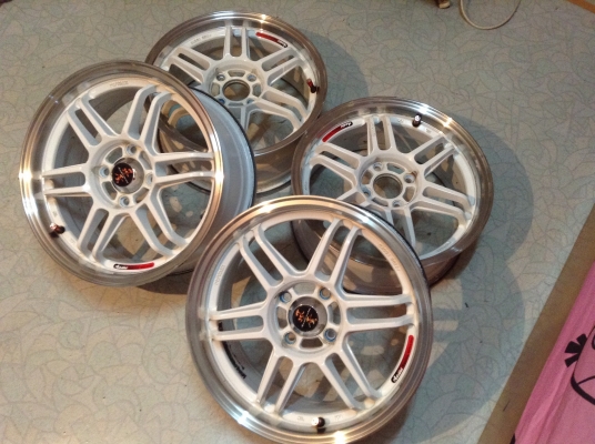 แม็ก Rpf1 ขอบ 15 นิ้วกว้าง 6 นิ้ว 4 รู 100 ออฟ 38 สวยๆ