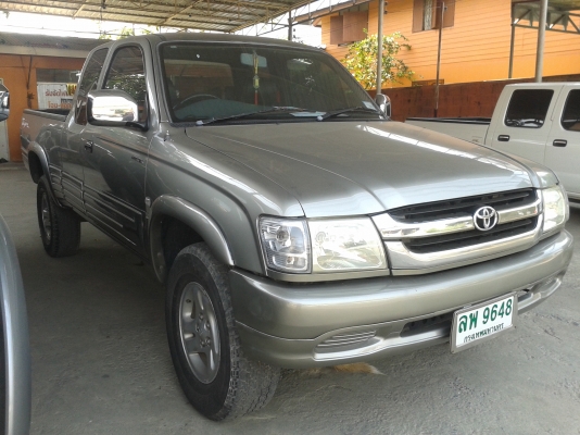 รถกระบะ 4 ประตูTOYOTA TIGER ปี2000 เกียร์ออโต้ ดีเซล ราคา 165,000 บ.