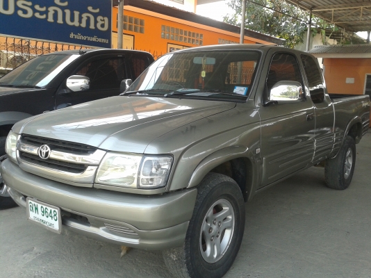 รถกระบะ 4 ประตูTOYOTA TIGER ปี2000 เกียร์ออโต้ ดีเซล ราคา 165,000 บ.