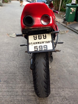 CBR400 ทำ Proarm โช๊ค Up side down