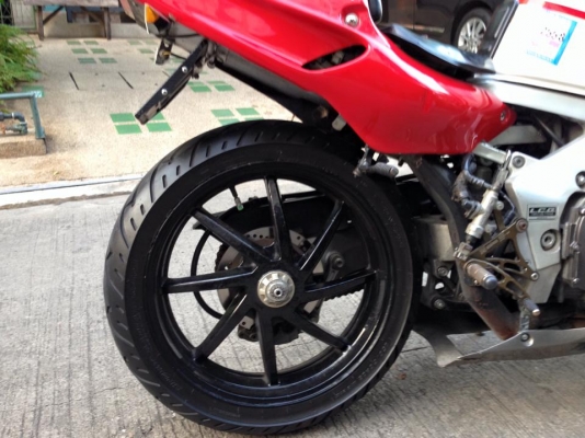 CBR400 ทำ Proarm โช๊ค Up side down