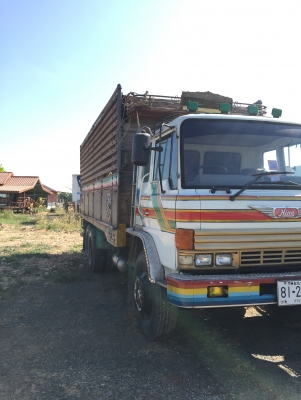 ขาย HINO F18 10 ล้อ คอกไม้ เครื่อง HO7C 185 แรง เบรคจิ๊ฟฟี่ รถสวยพร้อมใช้งาน