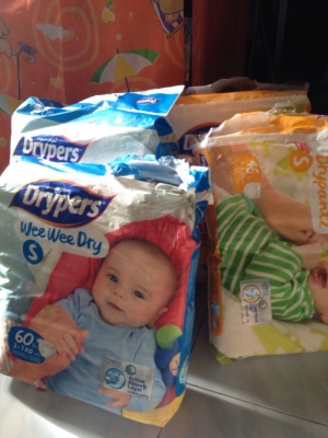 ผ้าอ้อมเด็ก Drypers ไซส์ S แบบกางเกง ราคาถูก