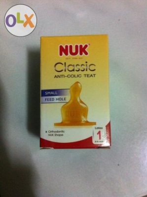 จุกนม NUK ยางพารา จุกเสมือนนมแม่ สำหรับเด็กติดนมแม่