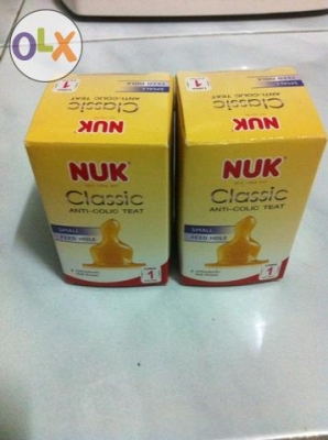 จุกนม NUK ยางพารา จุกเสมือนนมแม่ สำหรับเด็กติดนมแม่