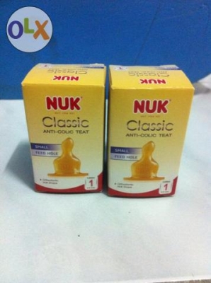 จุกนม NUK ยางพารา จุกเสมือนนมแม่ สำหรับเด็กติดนมแม่