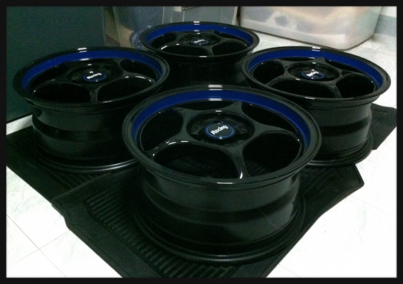 ขายล้อ#Enkei rpo1Limited ก้านดำขอบน้ำเงิน ฝาแท้ครบ #ขอบ15 4H100 กว้าง7 offset35 Made in Japan สภาพดีสีสวยไม่คดไม่ดุ้ง **(ยังไม่เคยใส่วิ่งในไทย)**ราคา 19,500 บาท สอบถามโทร084-085-4708