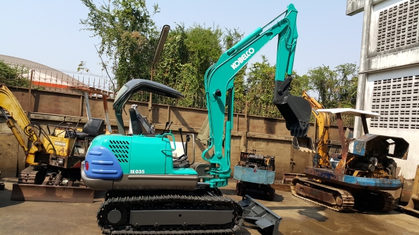 ขาย รถขุด KOBELCO รุ่น SK035 แทร็กเหล็กสวย นำเข้า มือสองญี่ปุ่น คอนโทรลสั้น ปั้มนิ้ว ทำงานไว มือถือ/LINE ID :0818753444 ขาย รถขุด KOBELCO รุ่น SK035 แทร็กเหล็กสวย นำเข้า มือสองญี่ปุ่น คอนโทรลสั้น ปั้มนิ้ว ทำงานไว มือถือ/LINE ID :0818753444