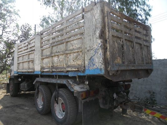 ขายรถ็พ่วงดั้ม MITSUFUSO TD แม่ลูกดั้มสภาพพร้อมใช้เดิมๆทะเบียนเต็ม