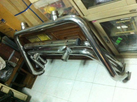 แร็คหลังคา + โรลบาร์  งานเก่าๆ แข็งแรง สภาพดี(ถอด) ซื้อ 1 ได้ถึง  2