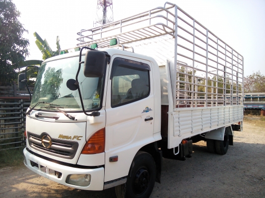 6 ล้อกลาง  HINO  *Euro.2*  MEGA  FC4J  150 แรงม้า  *ยาว 5.50 ม.*  รถสวยเดิม+สวยจริง+พร้อมใช้งาน * รถห้างแท้ * มีเล่มพร้อม *