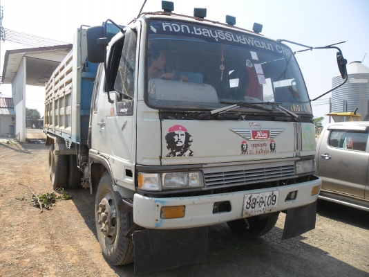 ขายรถบรรทุกดั้ม 2 เพลา HINO FM3H เดิมๆสภาพพร้อมใช้ยางดีคัสซีสวยทะเบียนเต็ม