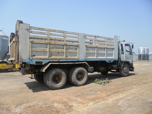 ขายรถบรรทุกดั้ม 2 เพลา HINO FM3H เดิมๆสภาพพร้อมใช้ยางดีคัสซีสวยทะเบียนเต็ม