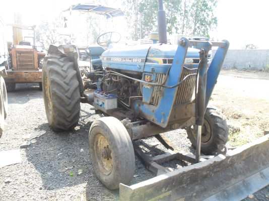 ขายรถไถ FORD 6600 เสื้อลายอุปกรดันหน้าผานสามเอกสารอินวอยซ์