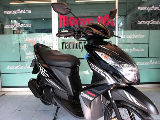MIO 125 i RR สีดำ อมตะ รุ่นใหม่ล่าสุด รถเดือน กรกกาคม ปี57 ไมล์ 5 พันโล  แถม 2 รายการ 30900