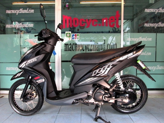 MIO 125 i RR สีดำ อมตะ รุ่นใหม่ล่าสุด รถเดือน กรกกาคม ปี57 ไมล์ 5 พันโล  แถม 2 รายการ 30900