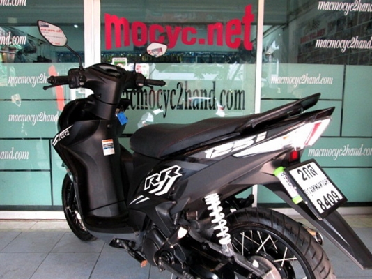 MIO 125 i RR สีดำ อมตะ รุ่นใหม่ล่าสุด รถเดือน กรกกาคม ปี57 ไมล์ 5 พันโล  แถม 2 รายการ 30900