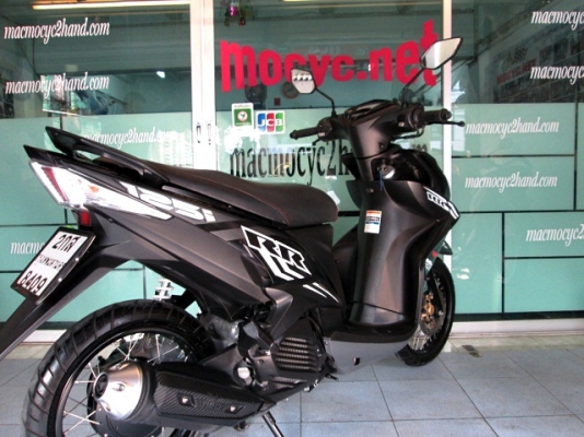 MIO 125 i RR สีดำ อมตะ รุ่นใหม่ล่าสุด รถเดือน กรกกาคม ปี57 ไมล์ 5 พันโล  แถม 2 รายการ 30900