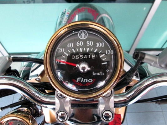 Fino คลาคสิค สีดำ นํ้าตาล รถเดือน ส.ค.ปี 55 ไมล์ 5 พันโล  ของแถม 2 รายการ 22900