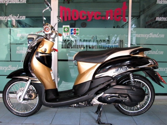 Fino คลาคสิค สีดำ นํ้าตาล รถเดือน ส.ค.ปี 55 ไมล์ 5 พันโล  ของแถม 2 รายการ 22900