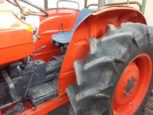 คูโบต้า L3001 ขนาด 30 แรวพร้อมใบมีดดันดิน