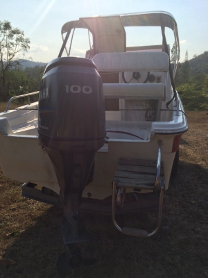 เรือ21ฟุตเครื่อง100แรง4จังหวะ