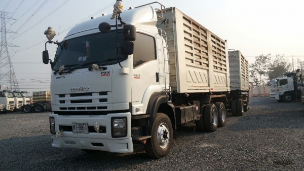 ขายดาวน์  รถบรรทุก 22 ล้อ พ่วงแม่-ลูกดั๊มพ์ ยี่ห้อ ISUZU DEGA FXZ 360 แรงม้า ปี 2554  ( เจ้าของขายเอง  ไม่รับนายหน้า )