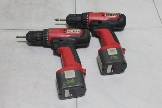 สว่านไขควงไร้สาย ryobi รุ่น 7.2โวลต์ สภาพพร้อมใช้งานครับ