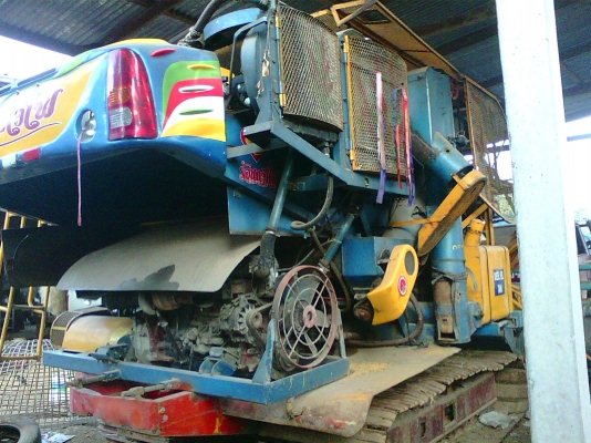 ขาย รถเกี่ยวปลดหนี้ รุ่นใหม่ใหญ่กว่าเดิมเครื่อง GO8C TURBO ปั้มเบอร์ 22  พร้อมเทลเลอร์ ล็อคกี้ 175 ทิฟฟี่ เพาเวอร์