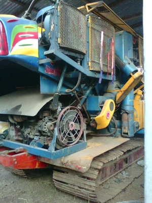 ขาย รถเกี่ยวปลดหนี้ รุ่นใหม่ใหญ่กว่าเดิมเครื่อง GO8C TURBO ปั้มเบอร์ 22  พร้อมเทลเลอร์ ล็อคกี้ 175 ทิฟฟี่ เพาเวอร์