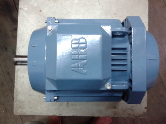 ขายมอเตอร์ใหม่ ABB 2.2 kw 3 hp 380v 3 เพส 2870 rpm ถูกๆ