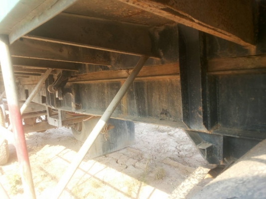 รถพ่วง 2 คานดั๊มพ์ ราคา 260,000 บ. รถอยู่สระบุรี