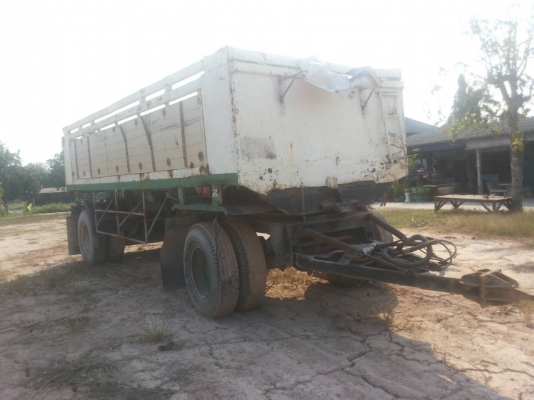 รถพ่วง 2 คานดั๊มพ์ ราคา 260,000 บ. รถอยู่สระบุรี