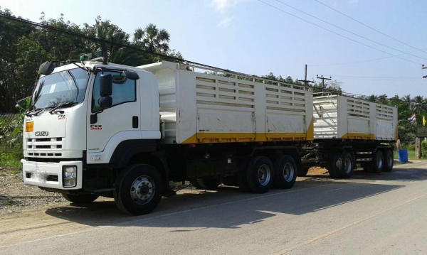 รถอีซูซุ 10 ล้อดั้ม FXZ 360 แรงม้า. ปี 53 ( ขายแม่ , ลูก ) ( รถวิ่ง 4xx,xxx กม. )    สนใจติดต่อ  081 - 6079515