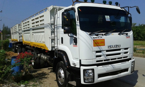 รถอีซูซุ 10 ล้อดั้ม FXZ 360 แรงม้า. ปี 53 ( ขายแม่ , ลูก ) ( รถวิ่ง 4xx,xxx กม. )    สนใจติดต่อ  081 - 6079515