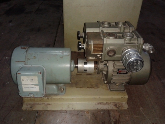 ขาย Dry pump/ Vacuum pump ยี่ห้อ ORION KRS-3 พร้อมมอเตอร์ ถูกๆ