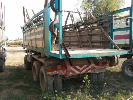 ขายรถพ่วงดั้มแม่ - ลูก 3 คานยัด MEGA 320 ปี 48 คัสซีสวยตลอดเส้น เครื่องเดิม เกียร์ Easton แอร์เย็น ยางเต็ม ทะเบียนพร้อมโอน ราคาต่อรองได้