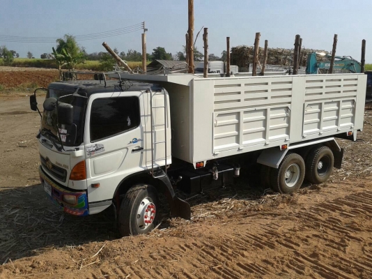 ขายรถพ่วงดั้มแม่ - ลูก 3 คานยัด MEGA 320 ปี 48 คัสซีสวยตลอดเส้น เครื่องเดิม เกียร์ Easton แอร์เย็น ยางเต็ม ทะเบียนพร้อมโอน ราคาต่อรองได้