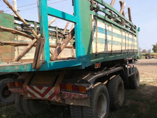 ขายรถพ่วงดั้มแม่ - ลูก 3 คานยัด MEGA 320 ปี 48 คัสซีสวยตลอดเส้น เครื่องเดิม เกียร์ Easton แอร์เย็น ยางเต็ม ทะเบียนพร้อมโอน ราคาต่อรองได้