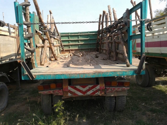 ขายพ่วงดั้มแม่-ลูก 3 คานยัด MEGA 320 ปี 48 คัสซีสวยตลอดเส้น เครื่องเดิม เกียร์ Easton แอร์เย็น ยางเต็ม ทะเบียนพร้อมโอน ราคาต่อรองได้