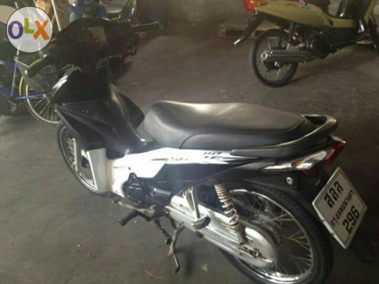 ฮอนด้า เวฟ 110i ปี 54 สีดำขาว เครื่องเดิมๆ สีเดิมๆ ไม่มีชน พร้อมใช้งาน