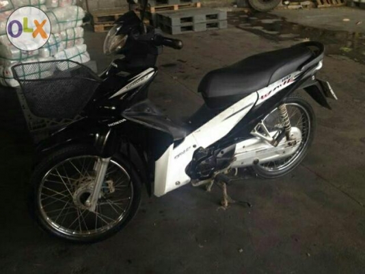 ฮอนด้า เวฟ 110i ปี 54 สีดำขาว เครื่องเดิมๆ สีเดิมๆ ไม่มีชน พร้อมใช้งาน