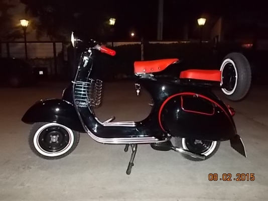 เอเซียเวสป้า---->>จัดส่งรถvespa 64 2 คัน ให้คุณปิงและคุณชูเกียรติ ที่ศรีราชา เรียบร้อย09/02/2558