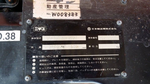 แฮนด์ลิฟต์ยกของไฟฟ้า NICHIYO เก่าญี่ปุ่น สามารถยกได้สูงถึง 1 เมตร รับน้ำหนักของได้ 110kg. แฮนด์ลิฟต์ยกของไฟฟ้า NICHIYO เก่าญี่ปุ่น สามารถยกได้สูงถึง 1 เมตร รับน้ำหนักของได้ 110kg.