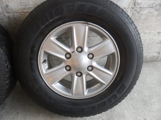 ล้อแม็ก 16นิ้ว 6รู อีซูสุ พร้อมยาง สวยๆ 4 ล้อ ราคา 8900 บาท ล้อแม็ก 16นิ้ว 6รู อีซูสุ พร้อมยาง สวยๆ 4 ล้อ ราคา 8900 บาท