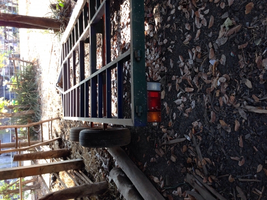 ขายเทรนเลอร์รถเกี่ยวยาว4เมตร+คอลาก1.20เมตร