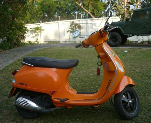 ขาย vaspa s150 ie สีส้ม สภาพสวย