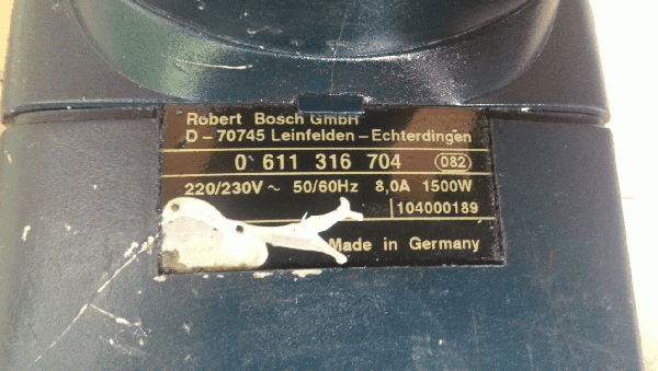 ขาย BOSCH GSH11E เครื่องสกัดคอนกรีดไฟฟ้า ระบบMAX 11กก. 1500W. Made in germany.